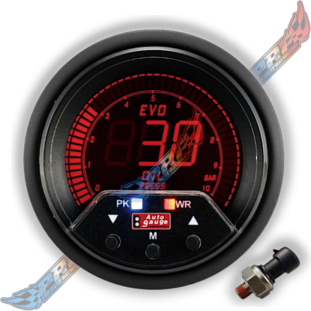PRESSION HUILE DIGITALE NUMERIQUE MANOMÈTRE AUTOGAUGE