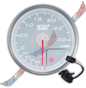 3 BAR AUTOGAUGE MANOMETRE PRESSION TURBO PREMIUM BLANC 3 BAR AUTOGAUGE MANOMETRE PRESSION TURBO PREMIUM BLANC