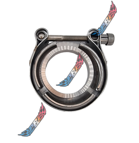 KIT V-BAND BMW E90 Bride Entrée Collecteur Echappement Turbo INOX KIT V-BAND BMW E90 Bride Entrée Collecteur Echappement Turbo INOX