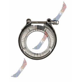KIT V-BAND BMW E90 Bride Sortie Echappement Turbo 76 MM INOX KIT V-BAND BMW E90 Bride Sortie Echappement Turbo 76 MM INOX