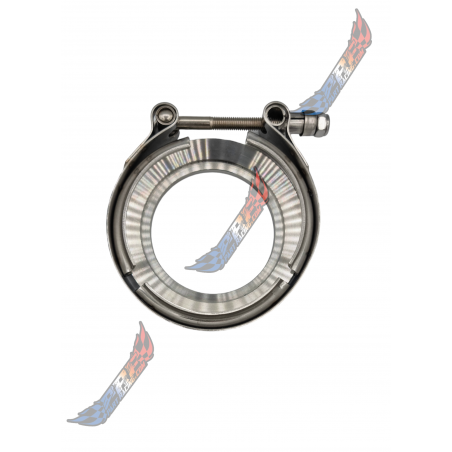KIT V-BAND BMW E90 Bride Sortie Echappement Turbo 76 MM INOX