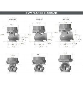 Garrett GVW-45 Wastegate Externe Garrett GVW-45 Wastegate Externe